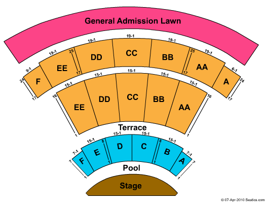 Neal S. Blaisdell Center Seating Chart